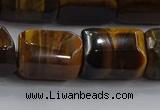 CNG6425 15.5 inches 15*20mm faceted nuggets yellow tiger eye beads