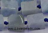 CNG6801 15.5 inches 8*12mm - 10*16mm nuggets aquamarine beads