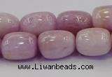 CNG6878 15.5 inches 12*16mm - 13*18mm nuggets pink kunzite beads