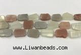 CNG6944 15.5 inches 13*18mm - 20*22mm freeform mixed moonstone beads