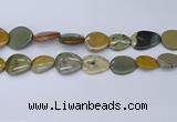 CNG7112 18*25mm - 30*40mm freeform wildhorse picture jasper beads