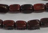 CNG720 15.5 inches 10*15mm nuggets Chinese red jasper beads