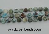 CNG7200 15.5 inches 12*14mm - 14*16mm faceted freeform larimar beads