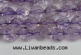 CNG7215 15.5 inches 6mm faceted nuggets amethyst beads wholesale