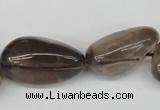 CNG73 15.5 inches 10*14mm - 20*30mm nuggets smoky quartz beads