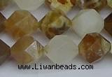 CNG7372 15.5 inches 10mm faceted nuggets mixed opal beads