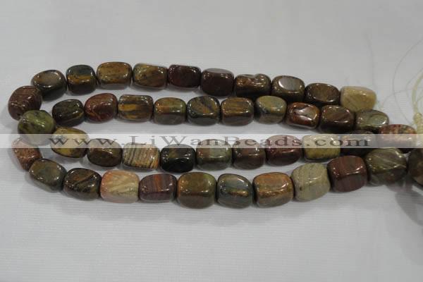 CNG745 15.5 inches 15*18mm nuggets tree agate beads wholesale