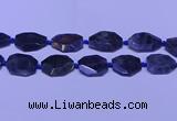 CNG7517 15.5 inches 25*35mm - 30*40mm faceted freeform labradorite beads