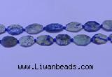 CNG7532 15.5 inches 18*25mm - 25*35mm faceted freeform chrysocolla beads