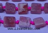 CNG7544 15.5 inches 6*8mm - 10*12mm freeform rhodochrosite beads