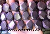 CNG7583 15.5 inches 15*20mm - 18*25mm faceted freeform hematite beads