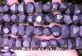 CNG7585 15.5 inches 12*16mm - 13*18mm faceted nuggets hematite beads