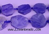 CNG7613 15.5 inches 12*12mm - 15*16mm freeform kyanite beads