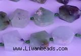 CNG7615 15.5 inches 10*12mm - 15*16mm freeform Australia chrysoprase beads