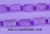 CNG7635 15.5 inches 5*7mm - 8*10mm nuggets kunzite beads