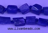 CNG7644 15.5 inches 5*6mm - 6*8mm nuggets blue kyanite beads