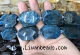 CNG7834 15.5 inches 22*30mm - 25*35mm faceted freeform apatite beads