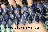 CNG7878 15.5 inches 13*20mm - 15*25mm faceted freeform sodalite beads