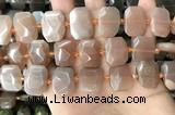 CNG7884 13*18mm - 15*25mm faceted freeform moonstone beads