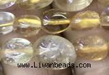 CNG8034 15.5 inches 6*9mm nuggets citrine beads wholesale