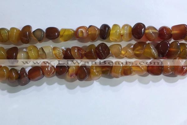 CNG8102 15.5 inches 6*8mm - 10*12mm agate gemstone chips beads