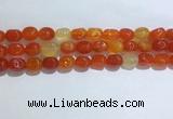 CNG8118 15.5 inches 8*12mm nuggets agate beads wholesale