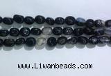 CNG8126 15.5 inches 8*12mm nuggets agate beads wholesale