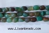 CNG8138 15.5 inches 8*12mm nuggets striped agate beads wholesale