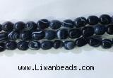 CNG8144 15.5 inches 8*12mm nuggets striped agate beads wholesale