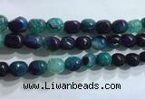 CNG8162 15.5 inches 10*14mm nuggets agate beads wholesale