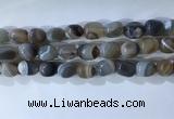 CNG8237 15.5 inches 12*16mm nuggets striped agate beads wholesale