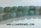 CNG8298 15.5 inches 15*20mm nuggets agate beads wholesale