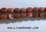 CNG8315 15.5 inches 15*20mm nuggets striped agate beads wholesale