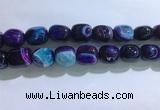 CNG8321 15.5 inches 15*20mm nuggets striped agate beads wholesale