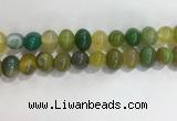 CNG8370 15.5 inches 12*16mm nuggets agate beads wholesale