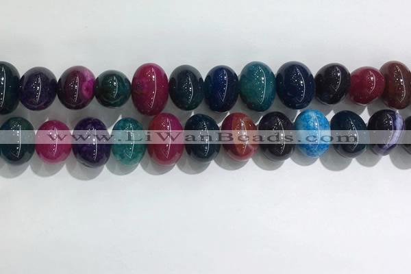 CNG8376 15.5 inches 12*16mm nuggets agate beads wholesale