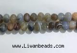 CNG8387 15.5 inches 12*16mm nuggets striped agate beads wholesale