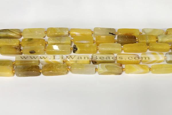 CNG8396 15.5 inches 8*18mm - 10*25mm freeform agate beads