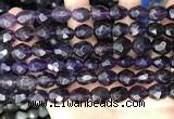 CNG8518 15.5 inches 8*10mm - 10*14mm faceted nuggets amethyst beads