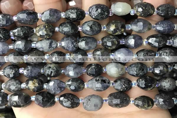 CNG8520 15.5 inches 6*8mm - 8*10mm faceted nuggets iolite beads