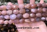 CNG8570 12*16mm - 15*20mm faceted nuggets moonstone beads