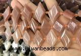 CNG8638 13*20mm - 15*25mm faceted freeform moonstone beads