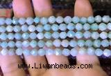 CNG8710 15.5 inches 6mm faceted nuggets amazonite gemstone beads