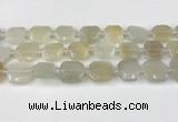 CNG8807 15.5 inches 16mm - 20mm faceted freeform moonstone beads