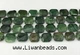 CNG8823 15.5 inches 16mm - 20mm faceted freeform african jade beads