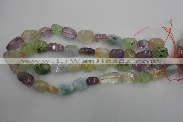 CNG886 15.5 inches 10*14mm – 15*20mm nuggets mixed quartz beads