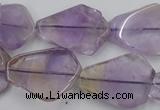 CNG890 15.5 inches 15*20mm – 20*30mm freeform ametrine beads