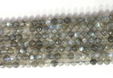 CNG9055 15.5 inches 6mm faceted nuggets labradorite gemstone beads