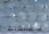 CNG9101 15 inches 4mm faceted nuggets aquamarine beads