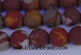 CNJ303 15.5 inches 10mm round matte noreena jasper beads wholesale